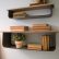 Office Hanging Shelves Imposing On Furniture Pertaining To Wall Modern Trent Austin Design 3 Wood Floating 5