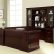 Furniture Office Hutch Desk Brilliant On Furniture With Townsend Series Traditional Executive U Shape W OSP 26 Office Hutch Desk