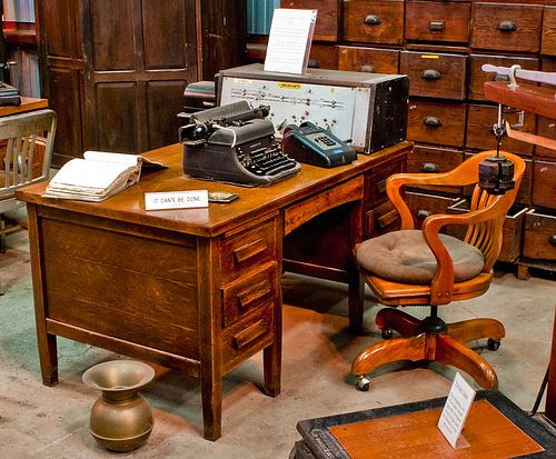 Office Old Office Desks Incredible On Desk Atlanta Railroad Museum Bradley916 Flickr 12 Old Office Desks