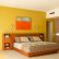 Bedroom Orange Bedroom Colors Fresh On Inside With Adding To 11 Orange Bedroom Colors