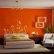 Bedroom Orange Bedroom Colors Imposing On Intended For Lovely Modern Wall Interest Bedrooms 7 Orange Bedroom Colors