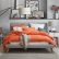 Bedroom Orange Bedroom Colors Modest On Throughout 22 Beautiful Color Schemes Pinterest Light Gray Walls 28 Orange Bedroom Colors