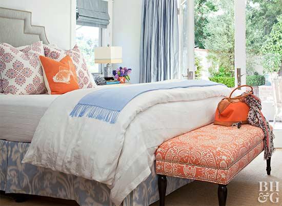 Bedroom Orange Bedroom Furniture Charming On With Regard To What Colors Go Better Homes Gardens 14 Orange Bedroom Furniture
