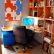 Orange Home Office Beautiful On Intended Vibrant Offices HGTV 4