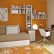 Office Orange Home Office Unique On And 30 Gorgeous Designs 16 Orange Home Office