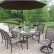 Outdoor Dining Furniture With Umbrella Fine On Intended Best Patio Home Decorating Inspiration 2