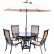 Furniture Outdoor Dining Furniture With Umbrella Fresh On Intended For Patio 5 Piece Set Round 19 Outdoor Dining Furniture With Umbrella