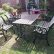 Outdoor Wrought Iron Furniture Beautiful On With Garden EBay 4