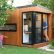 Office Outside Office Shed Stunning On In Inoutside Creates A Small Backyard CONTEMPORIST 0 Outside Office Shed
