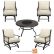 Furniture Patio Furniture Sets With Fire Pit Amazing On Intended Outdoor Lounge The Home Depot 8 Patio Furniture Sets With Fire Pit