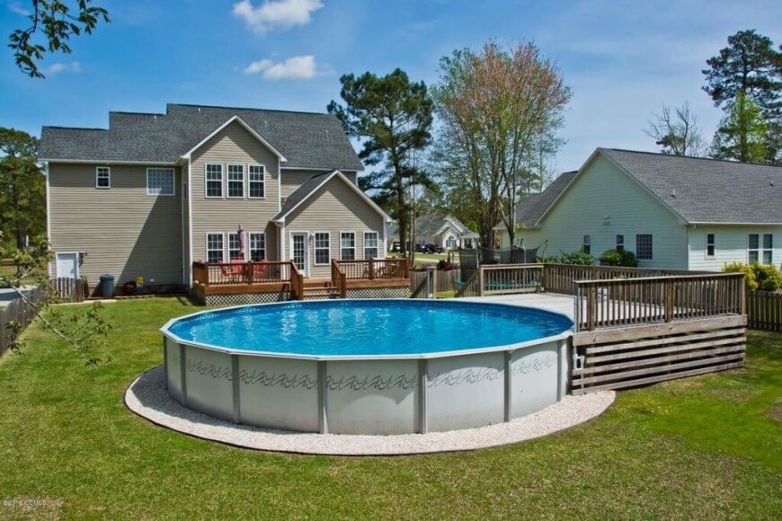 Other Patio With Pool Simple Perfect On Other Inside 14 Great Above Ground Swimming Ideas 29 Patio With Pool Simple