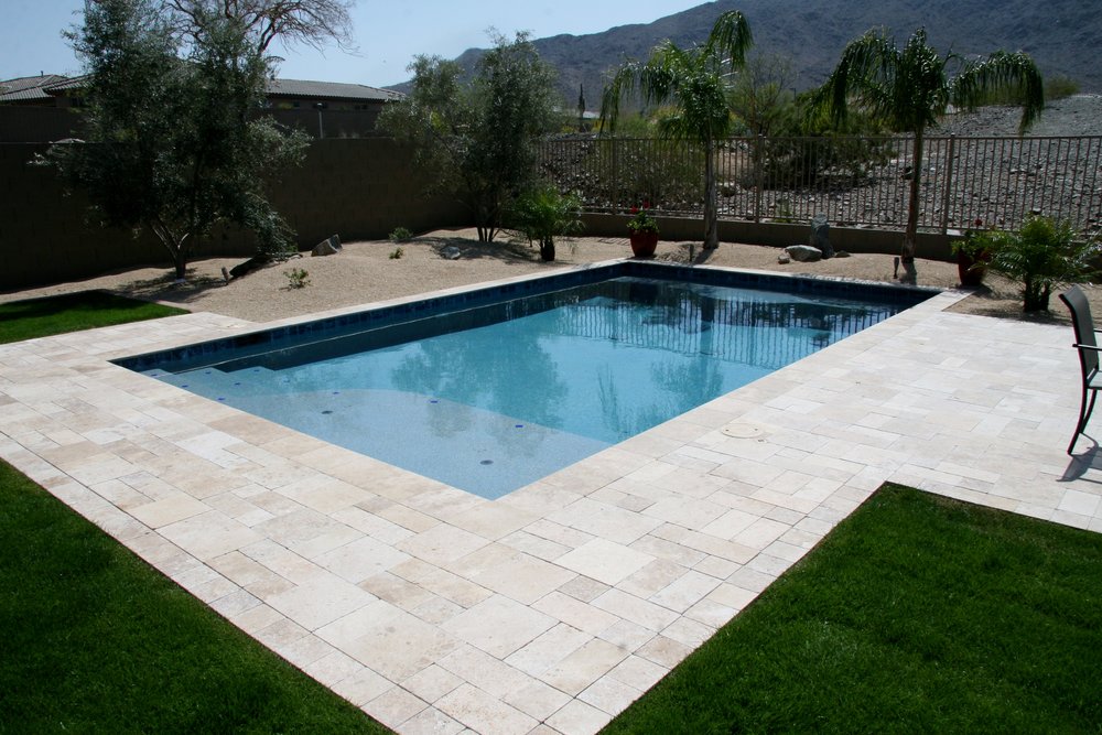 Other Patio With Pool Simple Perfect On Other Inside Backyards Presidential Pools Spas Of Arizona 20 Patio With Pool Simple