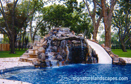 Other Pool Designs With Slides And Waterfalls Beautiful On Other Throughout Swimming Pools Slide Home Design Ideas 0 Pool Designs With Slides And Waterfalls