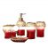 Furniture Red Glass Bathroom Accessories Innovative On Furniture Intended For Sets And Gray 14 Red Glass Bathroom Accessories