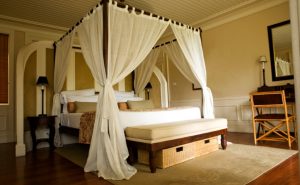 Romantic Master Bedroom With Canopy Bed