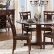 Round Dining Room Furniture Excellent On In Riverdale Cherry 5 Pc Sets Dark Wood 1