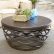 Round Outdoor Coffee Table Excellent On Furniture With Industrial Renaissance 5