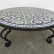 Furniture Round Outdoor Coffee Table Modest On Furniture Intended For Mosaic Designs 25 Round Outdoor Coffee Table