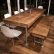 Rustic Dining Table Modern On Interior Regarding Slate Gray The Clayton Farm 4
