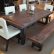 Rustic Kitchen Table With Bench Stylish On And The Clayton Dining Eclectic Room Atlanta 5