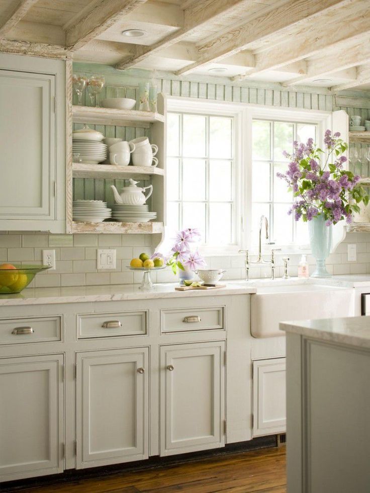 Kitchen Rustic White Country Kitchens Exquisite On Kitchen With Cottage Farmhouse Designs We Love 9 Rustic White Country Kitchens