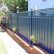 Other Sheet Metal Privacy Fence Amazing On Other Intended Plus Blue Color Painted Also Brick Border 20 Sheet Metal Privacy Fence