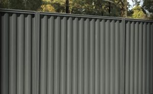 Sheet Metal Privacy Fence