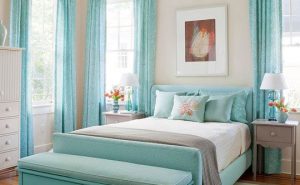 Simple Bedroom For Teenage Girls Blue