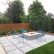 Square Paver Patio With Fire Pit Imposing On Other Pertaining To 18 Modern Outdoor Spaces Pinterest Concrete Pits 4