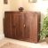 Strathmore Solid Walnut Furniture Shoe Cupboard Cabinet Stylish On Intended Home Storage 4