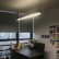 Office Suspended Office Lighting Modern On Throughout China 0 10V Dimming Up And Down LED Linear Trunking 25 Suspended Office Lighting