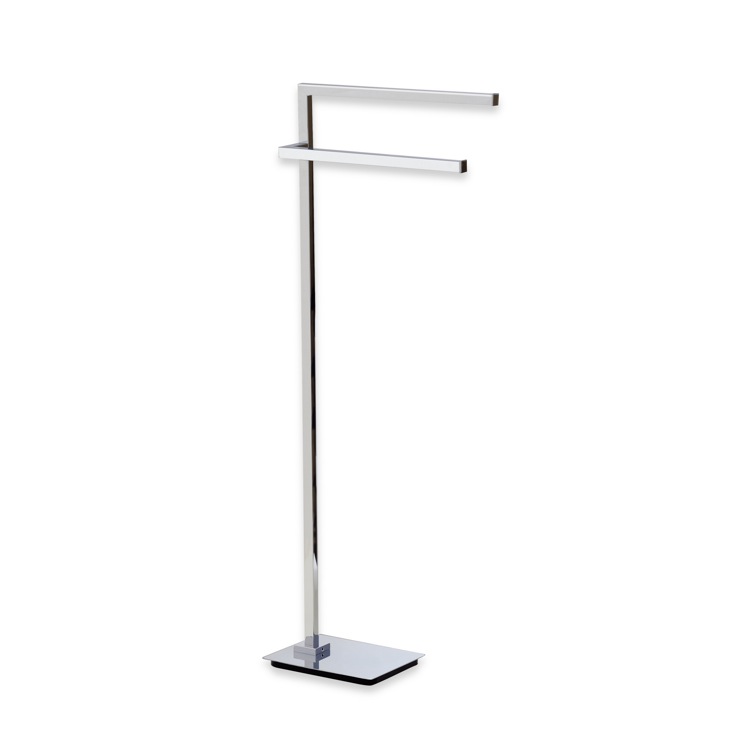  Towel Stand Chrome Marvelous On Furniture Within StilHaus U19 08 By Nameek S Urania Free Standing 2 Towel Stand Chrome