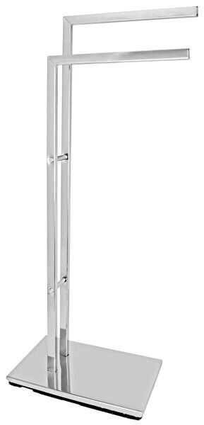  Towel Stand Chrome Simple On Furniture Wildberry Double Steel ABS5035 Buy Online 21 Towel Stand Chrome