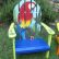 Tropical Painted Furniture Delightful On For Adirondacks Parrot Upcycled More 2