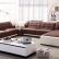 Furniture Two Tone Living Room Furniture Innovative On For Alluring Modern Sectional Sofas U Shape Leather Upholstery Brown 15 Two Tone Living Room Furniture