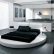 Furniture Unique Furniture Bed Modern On For Black Glossy Bedroom Set With LED Headboard GFMANH 29 Unique Furniture Bed