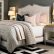 Bedroom Upholstered Bed Grey Plain On Bedroom In Presidio 13 Upholstered Bed Grey