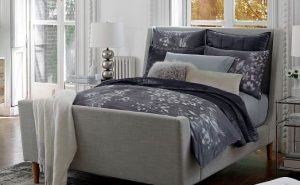Upholstered Sleigh Bed Frame