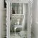 White Baroque Floor Mirror Stunning On Furniture Within H O L Y W D Vintage Leaning 1