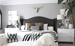 White Bedroom Black Furniture