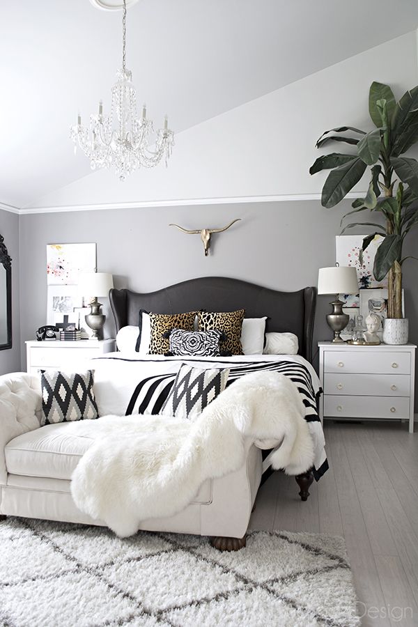 Bedroom White Bedroom Black Furniture Incredible On And Neutral Eclectic Home Tour Pinterest Chandeliers 0 White Bedroom Black Furniture