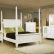 White Bedroom Furniture Sets Adults Excellent On Intended For Lace Canopy Queen 3