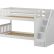 White Bunk Bed With Stairs Perfect On Bedroom Maxtrix STACKER Low Shop Beds 3