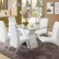 Interior White Dining Table Set Charming On Interior In Lydia Glass Chrome Top 9 White Dining Table Set