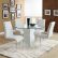 White Dining Table Set Fresh On Interior Throughout 45 Lynelle Round Glass Top With Base 3