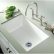 White Kitchen Sink Undermount Magnificent On Within Incredible Single Bowl Inside 11 2