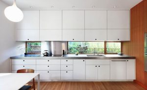 White Modern Kitchen Cabinet