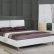 Bedroom White Or Black Furniture Beautiful On Bedroom Intended 120518WHT Q Viola And Leather Like Vinyl Tufted Queen 13 White Or Black Furniture