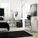 Interior White Room With Black Furniture Contemporary On Interior Inside Home Decor Go Glam Modern And Vintage Silver 6 White Room With Black Furniture