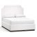 Bedroom White Upholstered Beds Interesting On Bedroom For Slats Support System Bed Pottery Barn 10 White Upholstered Beds